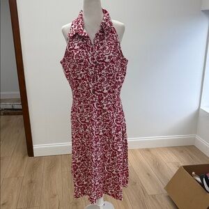 dBy ltd Red and White Dress